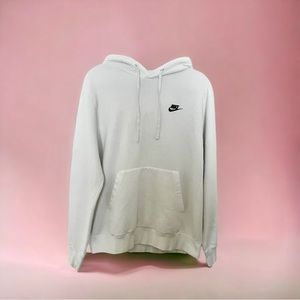 Mens white NIKE Hoodie